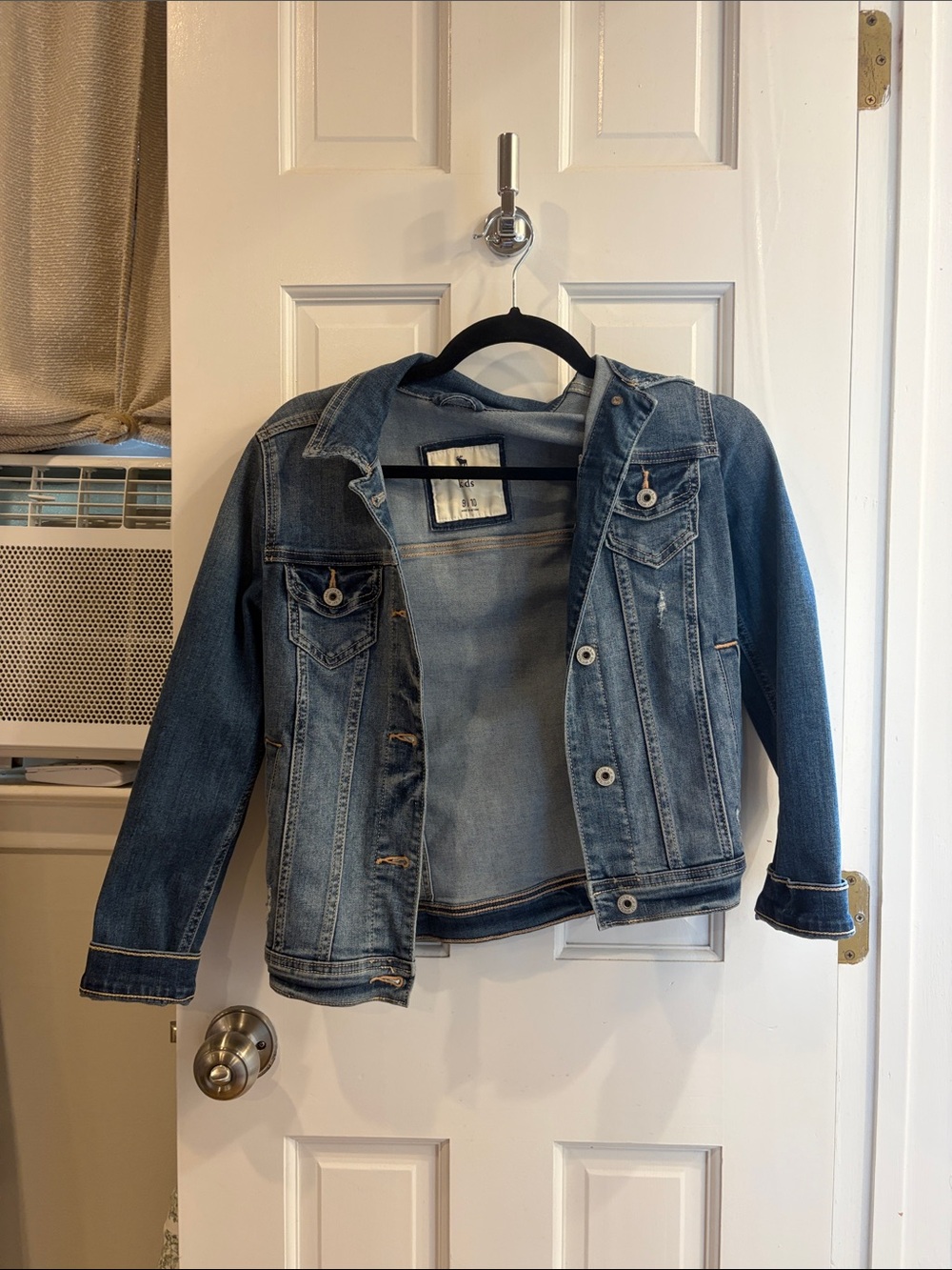 Abercrombie & Fitch Medium Blue Kids Denim Jacket